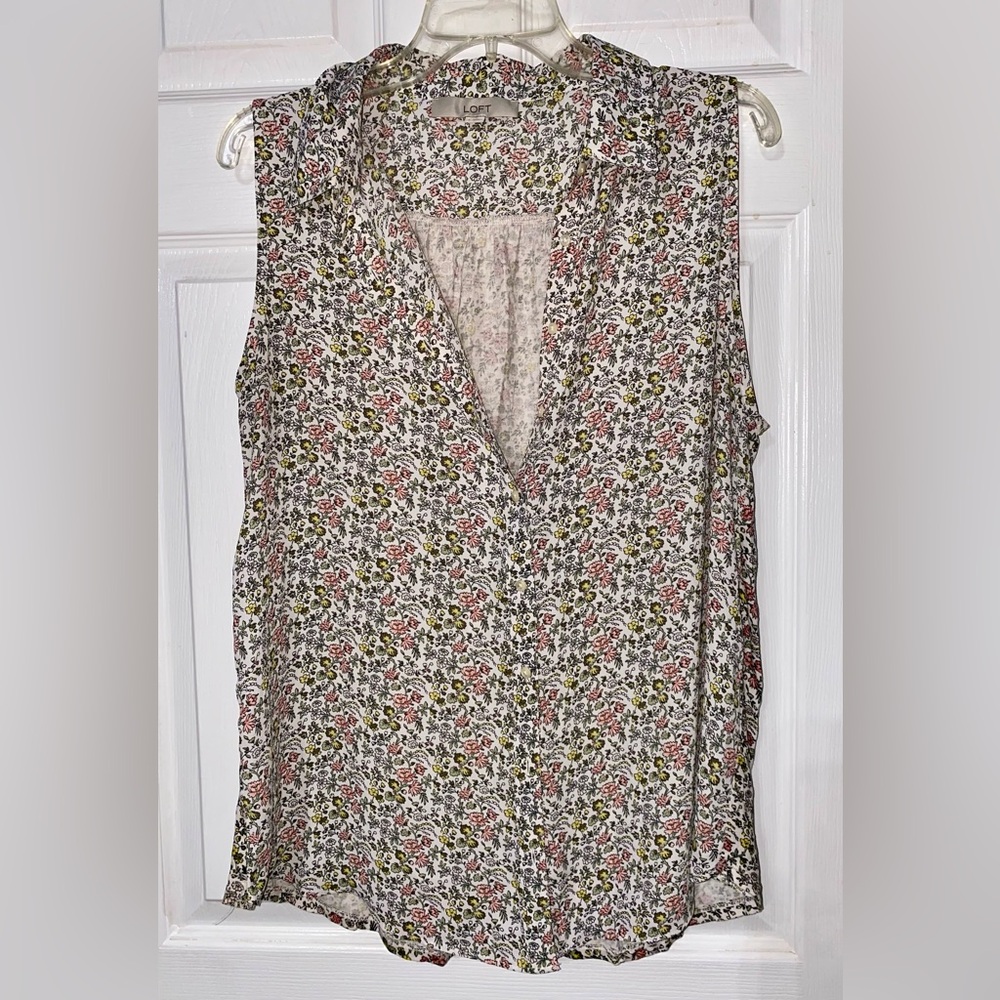 women’s large sleeveless blouse